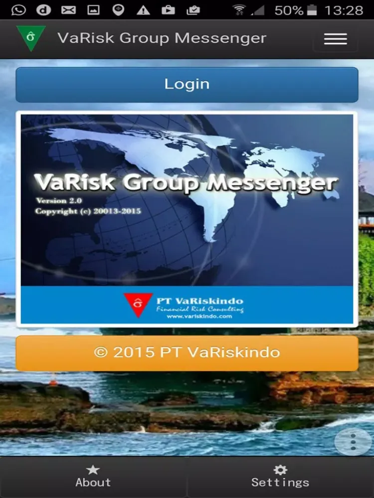 Capturas de tela do VaRisk Group Messenger iPad 